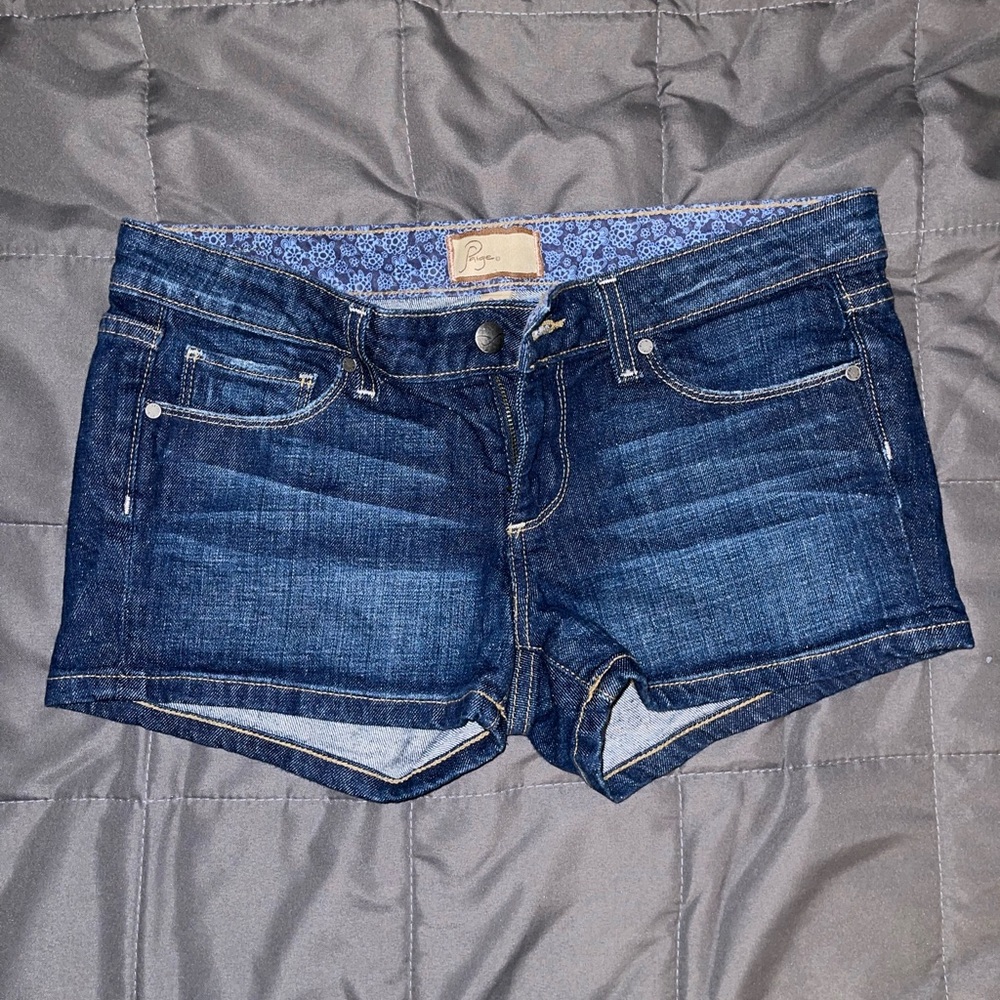 Paige canyon shorts size 28